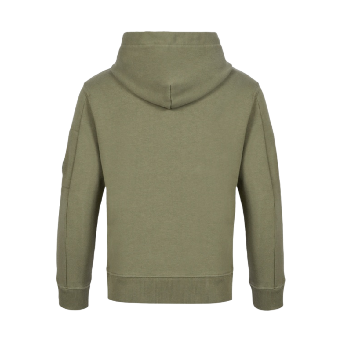 (키즈) C.P. 컴퍼니 U16 베이직 플리스 후드 브론즈 그린 - 23SS((Kids) C.P. Company U16 Basic Fleece Hoodie Bronze Green - 23SS) - 2