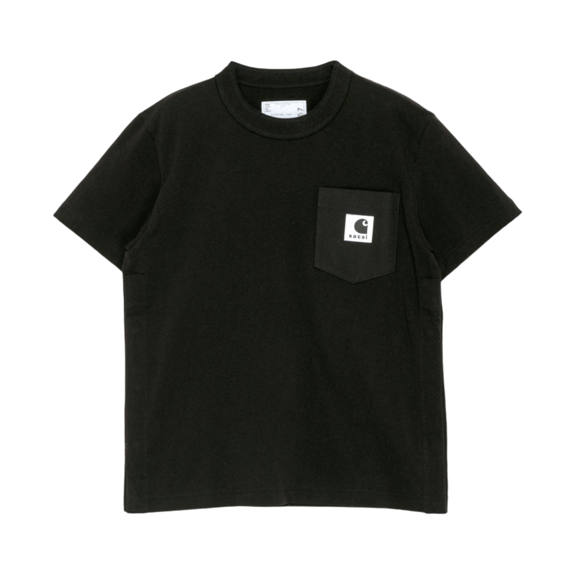 사카이 x 칼하트 WIP 티셔츠 블랙(Sacai x Carhartt WIP T-Shirt Black)