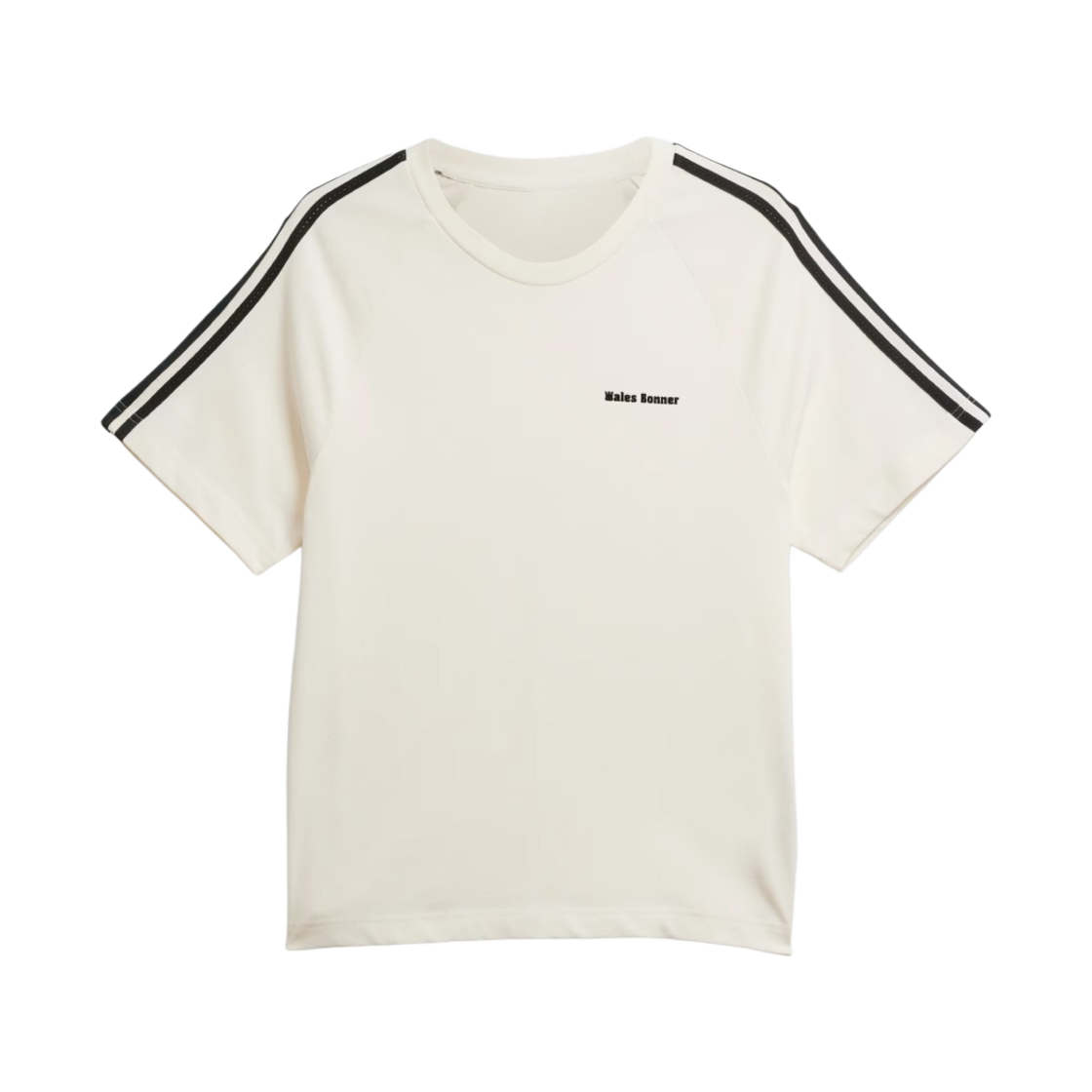 아디다스 x 웨일스 보너 스테이트먼트 그래픽 티셔츠 초크 화이트 - US 사이즈(Adidas x Wales Bonner Statement Graphic T-Shirt Chalk White - US Sizing)