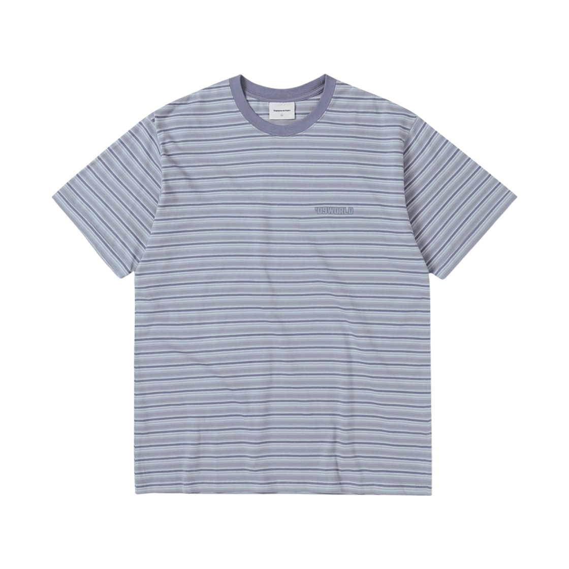 TN243TTSST04PUP thisisneverthat '09World Striped T-Shirt Purple