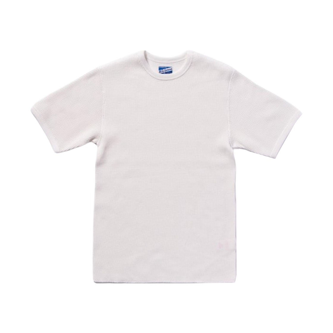 MC24018 The Real McCoy's Waffle Thermal Short Sleeve Shirt White
