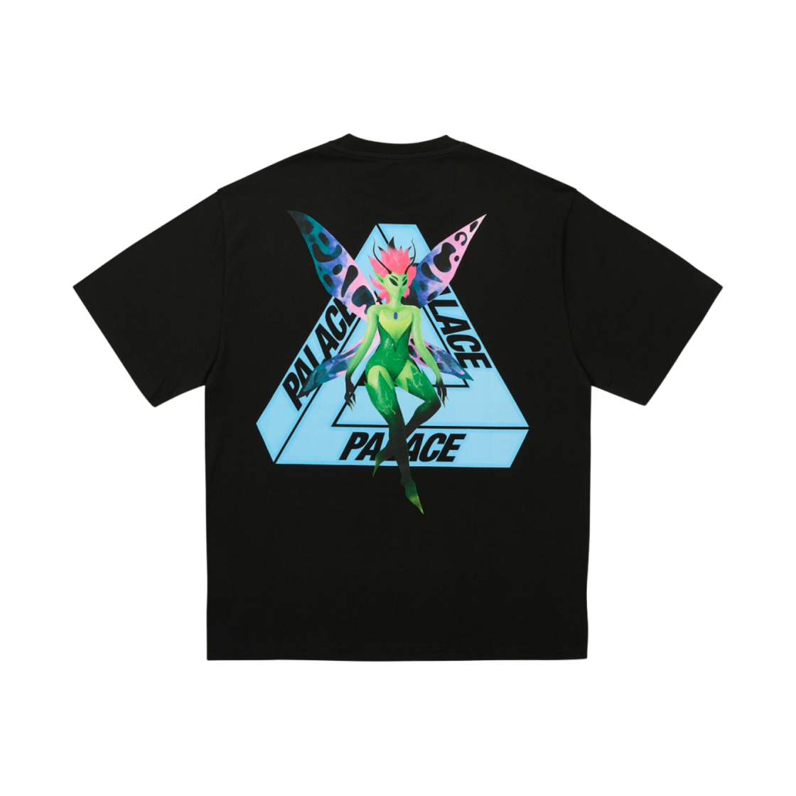 팔라스 트라이 페어리 티셔츠 블랙 - 25SS(Palace Tri Fairy T-Shirt Black - 25SS)