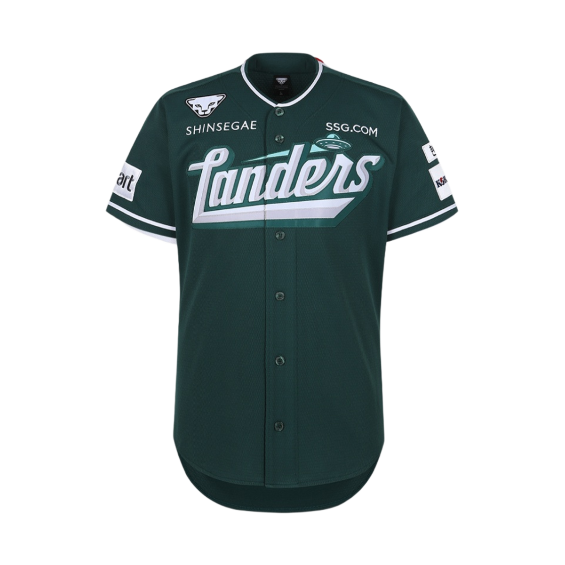 SSG 랜더스 다이나핏 2024 어센틱 홈 유니폼 그린 (논 마킹 버전)(SSG Landers Dynafit 2024 Authentic Home Uniform Green (Non Marking Ver.))