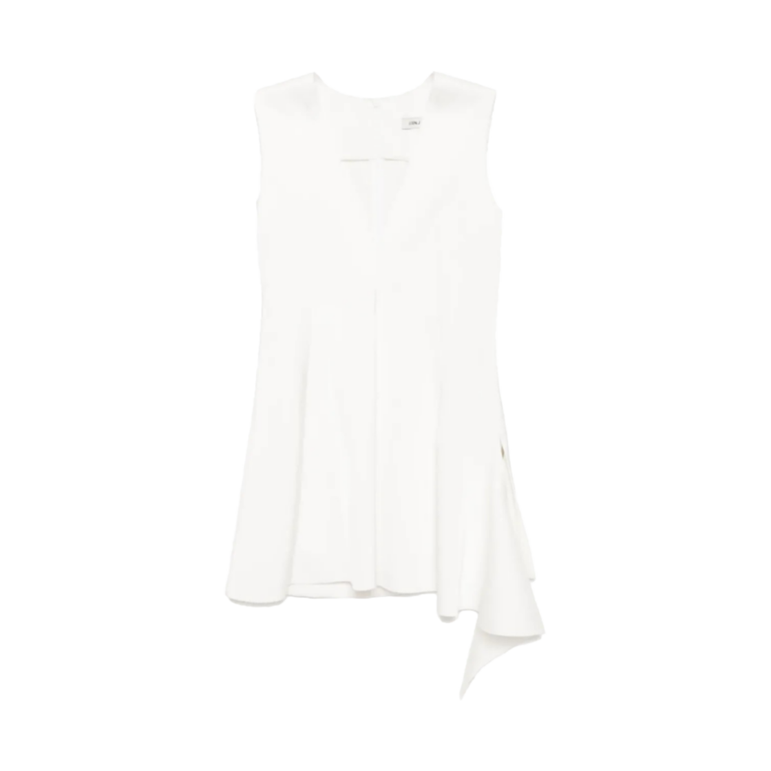 고엔제이 드레이핑 브이넥 슬리브리스 상의(GOEN.J Draped V-Neck Sleeveless Top)