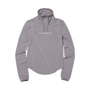 (W) Mischief Draped Turtleneck Top Grey