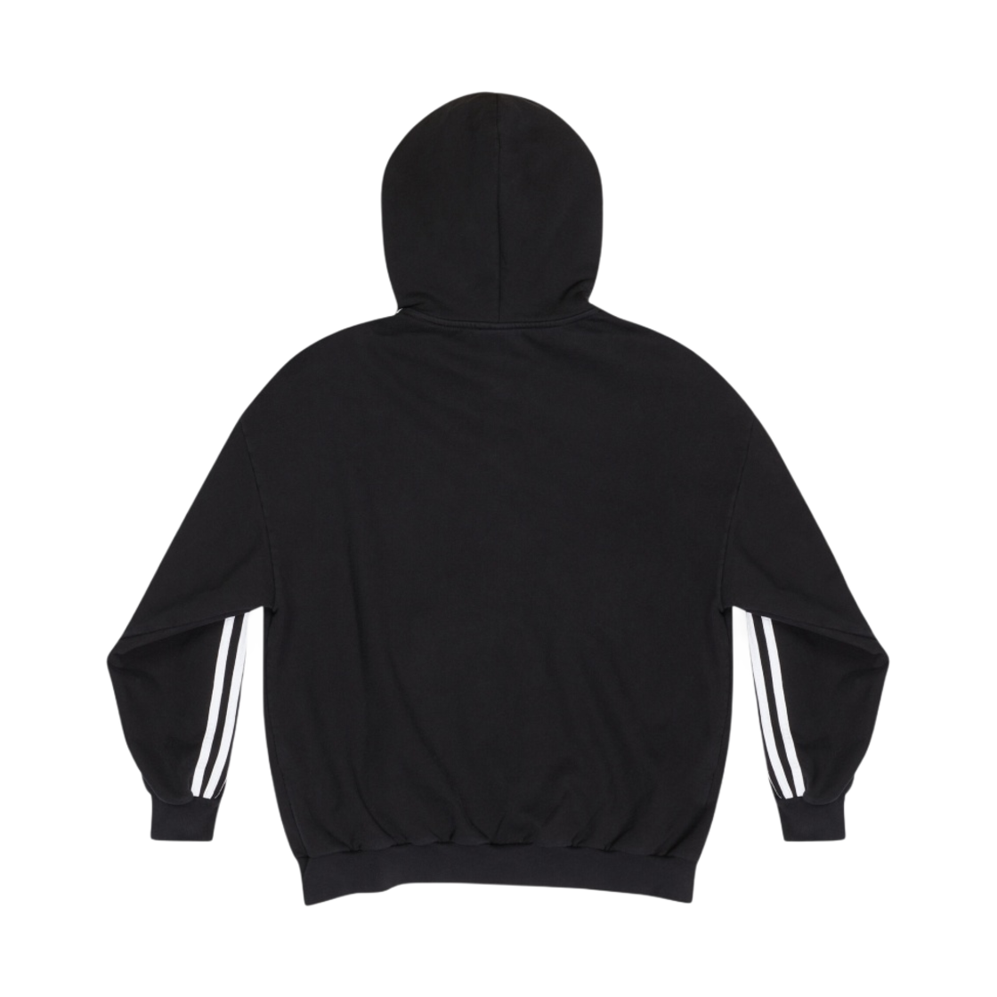 발렌시아가 x 아디다스 집업 후드 스몰 핏 블랙(Balenciaga x Adidas Zip-Up Hoodie Small Fit Black) - 2