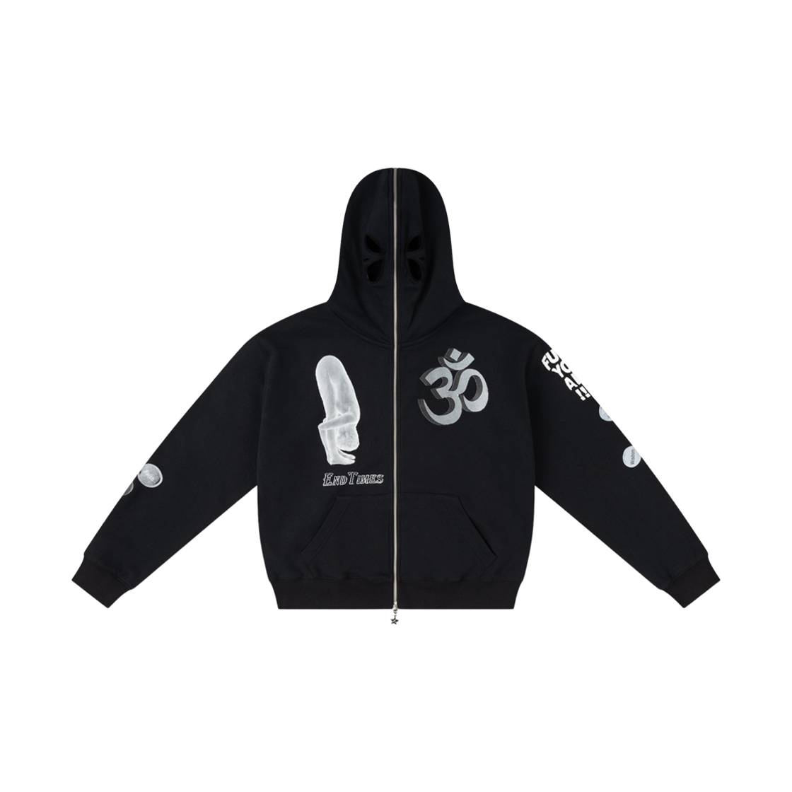 (W) 애슐리 윌리엄스 아이 서퍼 버터플라이 후드 블랙((W) Ashley Williams I Suffer Butterfly Hoodie Black)