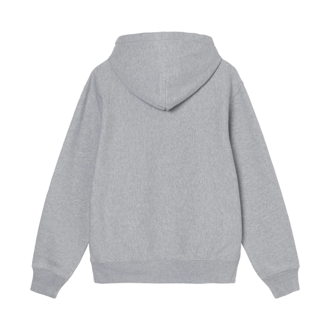 스투시 오버다이드 후드 집업 그레이 헤더 2021(Stussy Overdyed Zip Hoodie Grey Heather 2021) - 2
