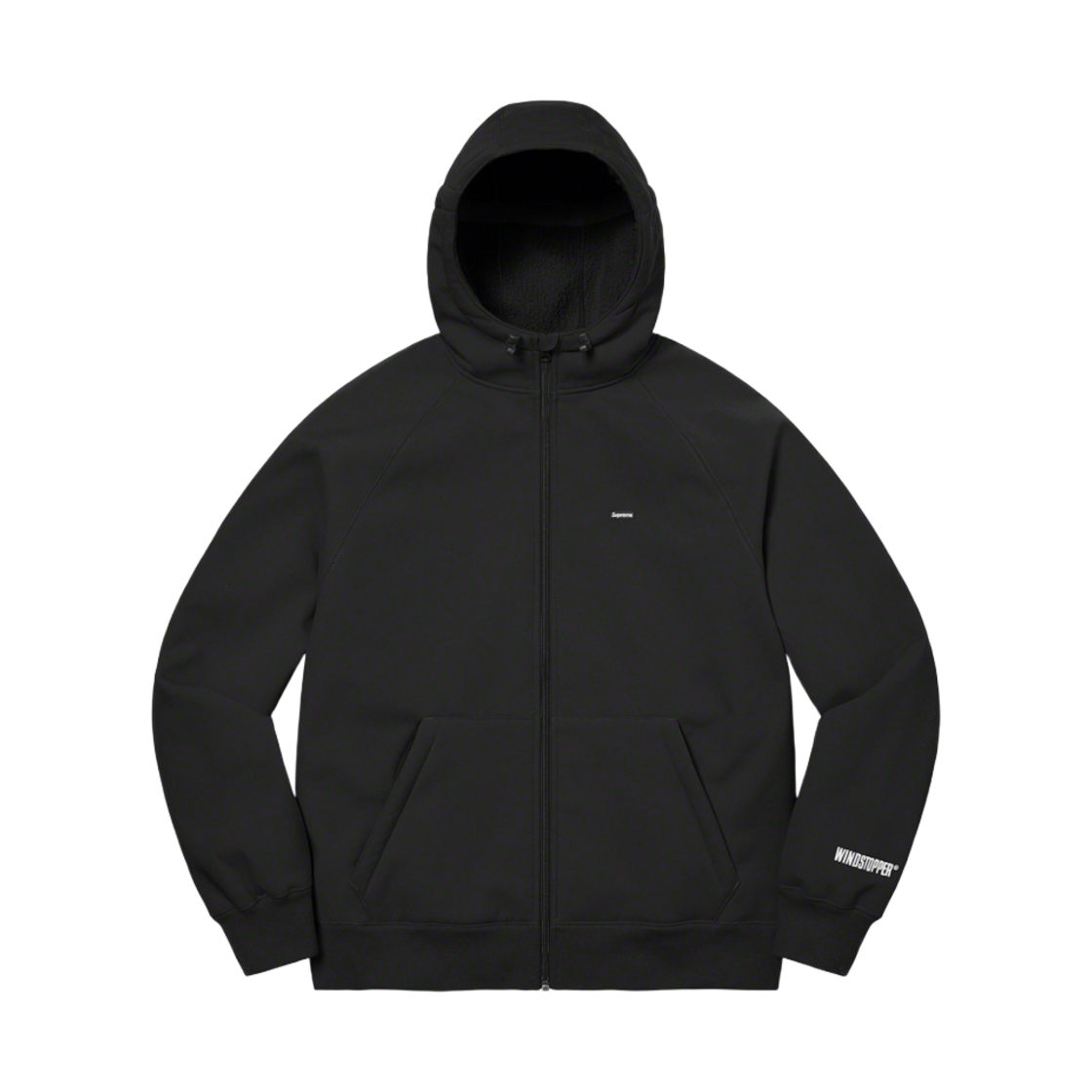 슈프림 윈드스토퍼 집업 후드 스웨트셔츠 블랙 - 22FW(Supreme Windstopper Zip Up Hooded Sweatshirt Black - 22FW) - 1