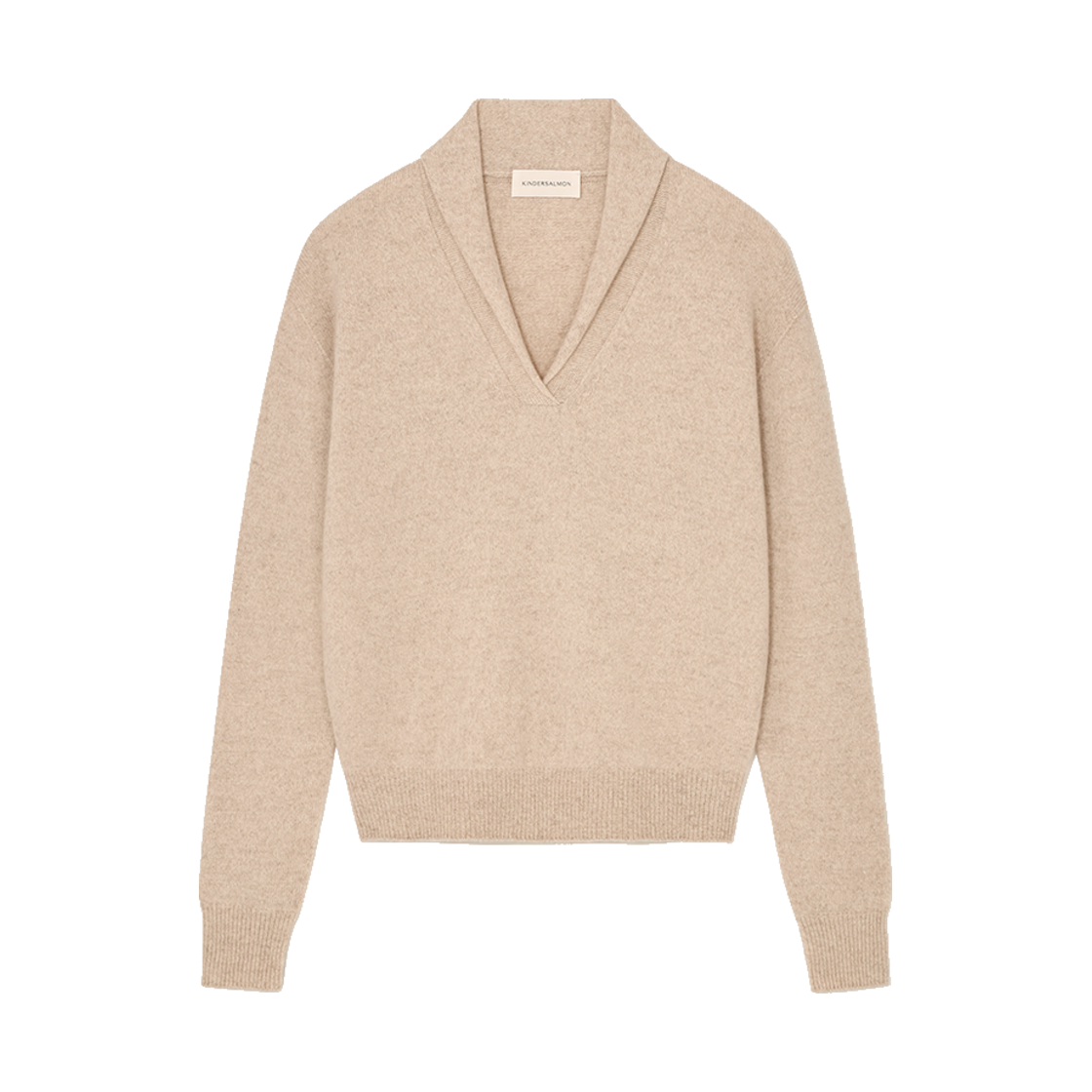 P0000EME Kindersalmon Women Shawl Collar Pullover Moka