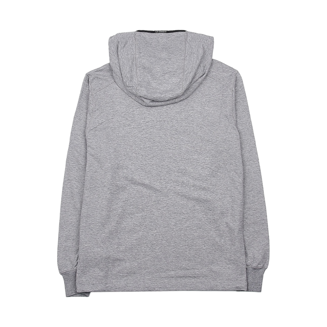 C.P. 컴퍼니 라이트 플리스 후드 그레이 멜란지 - 23FW(C.P. Company Light Fleece Hoodie Grey Melange - 23FW) - 2