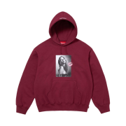 Supreme x Kate Moss Hooded Sweatshirt Cardinal - 24FW