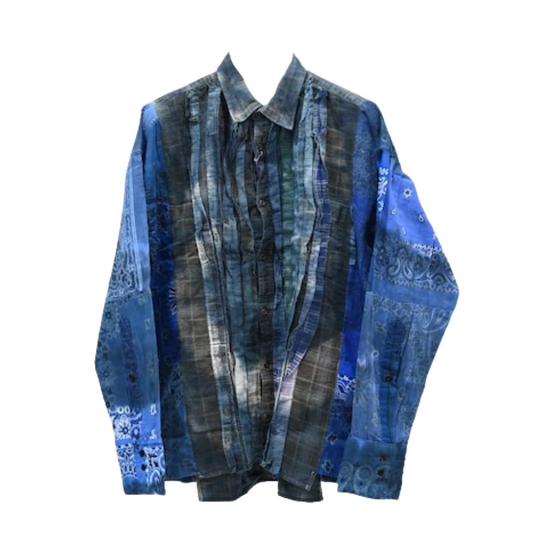 니들스 x 미야기히데타카 리본 와이드 셔츠 타이다이(Needles x Miyagihidetaka Ribbon Wide Shirt Tie Dye) - 1