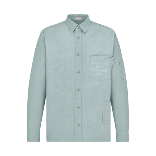 Dior Christian Dior Couture Overshirt Blue