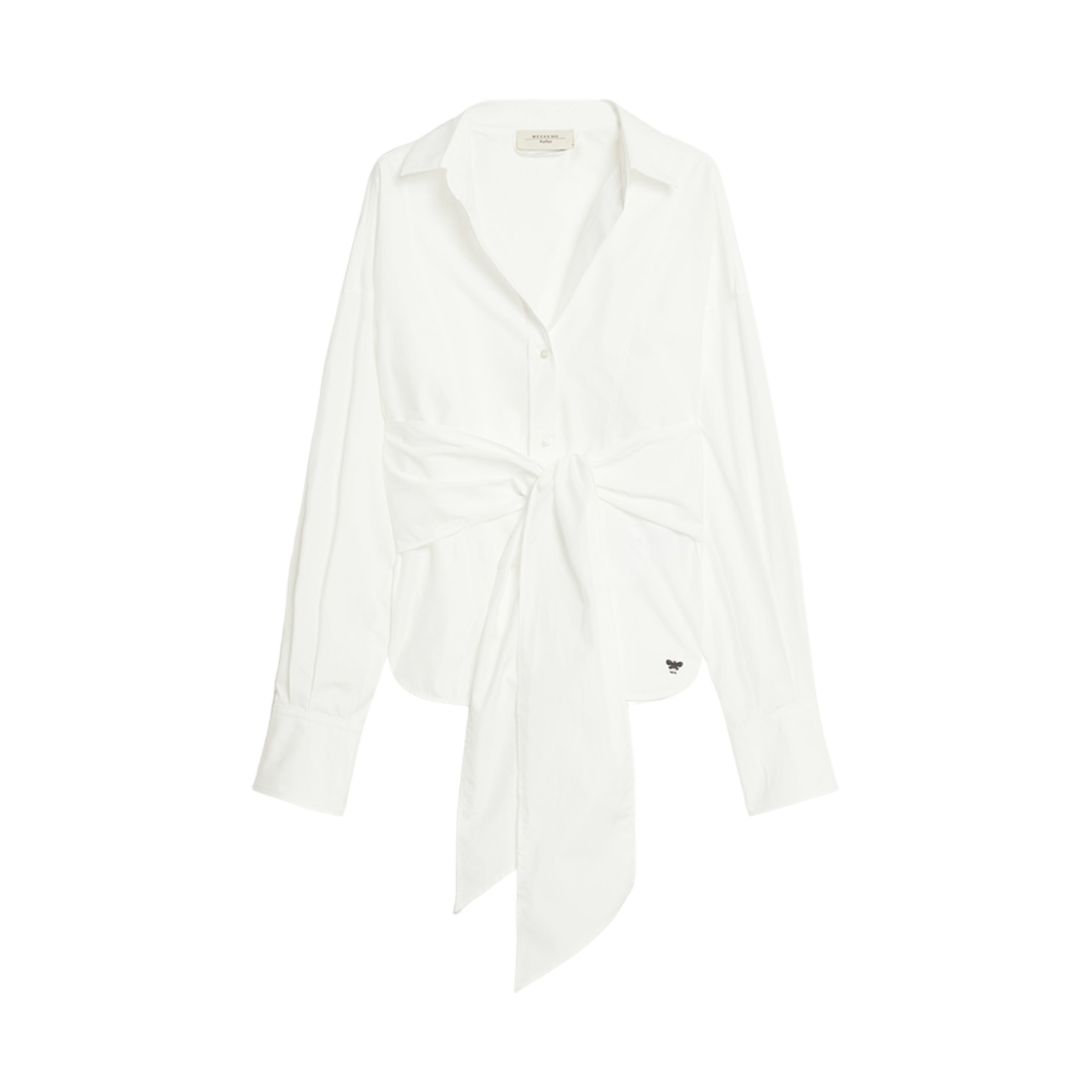 TORINO-001 (W) Weekend Max Mara Torino Cotton Shirt Optical White