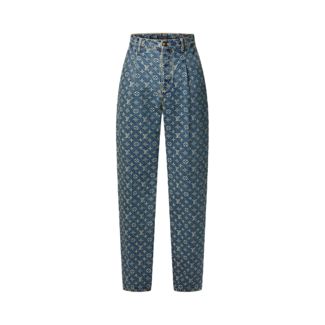루이비통 모노그램 데님 테일러드 팬츠 인디고 블루(Louis Vuitton Monogram Denim Tailored Pants Indigo Blue)