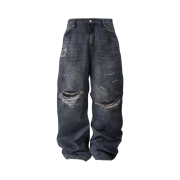 Awende Dirty Washing Jeans Blue