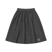 MUCENT Pica Flared Skirt Charcoal