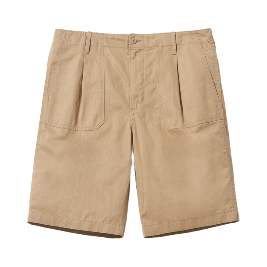 포터리 원 플리츠 퍼티그 쇼츠 베이지(Pottery One Pleated Fatigue Shorts Beige)