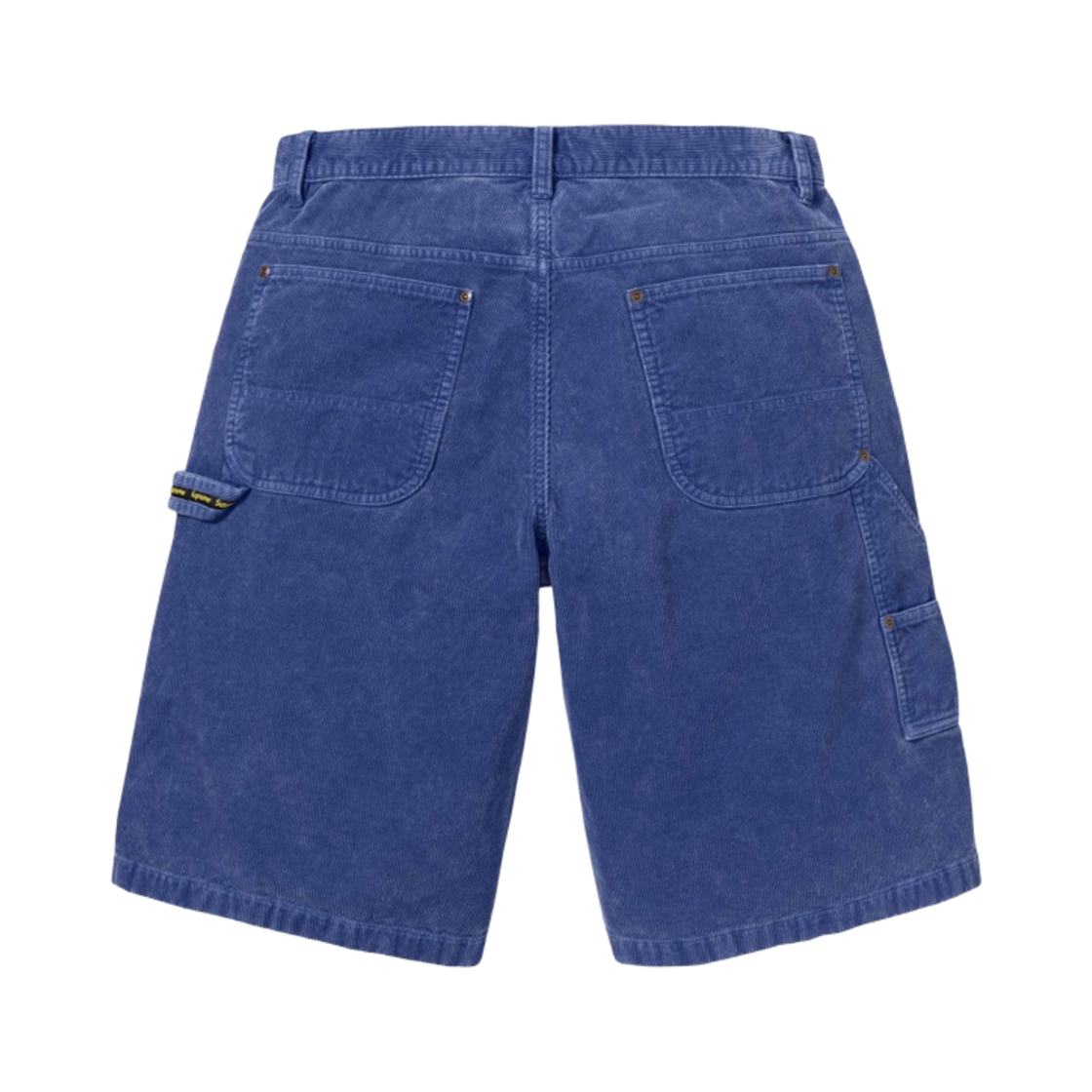 슈프림 워시드 코듀로이 더블 니 페인터 쇼츠 블루 - 24SS(Supreme Washed Corduroy Double Knee Painter Short Blue - 24SS) - 2
