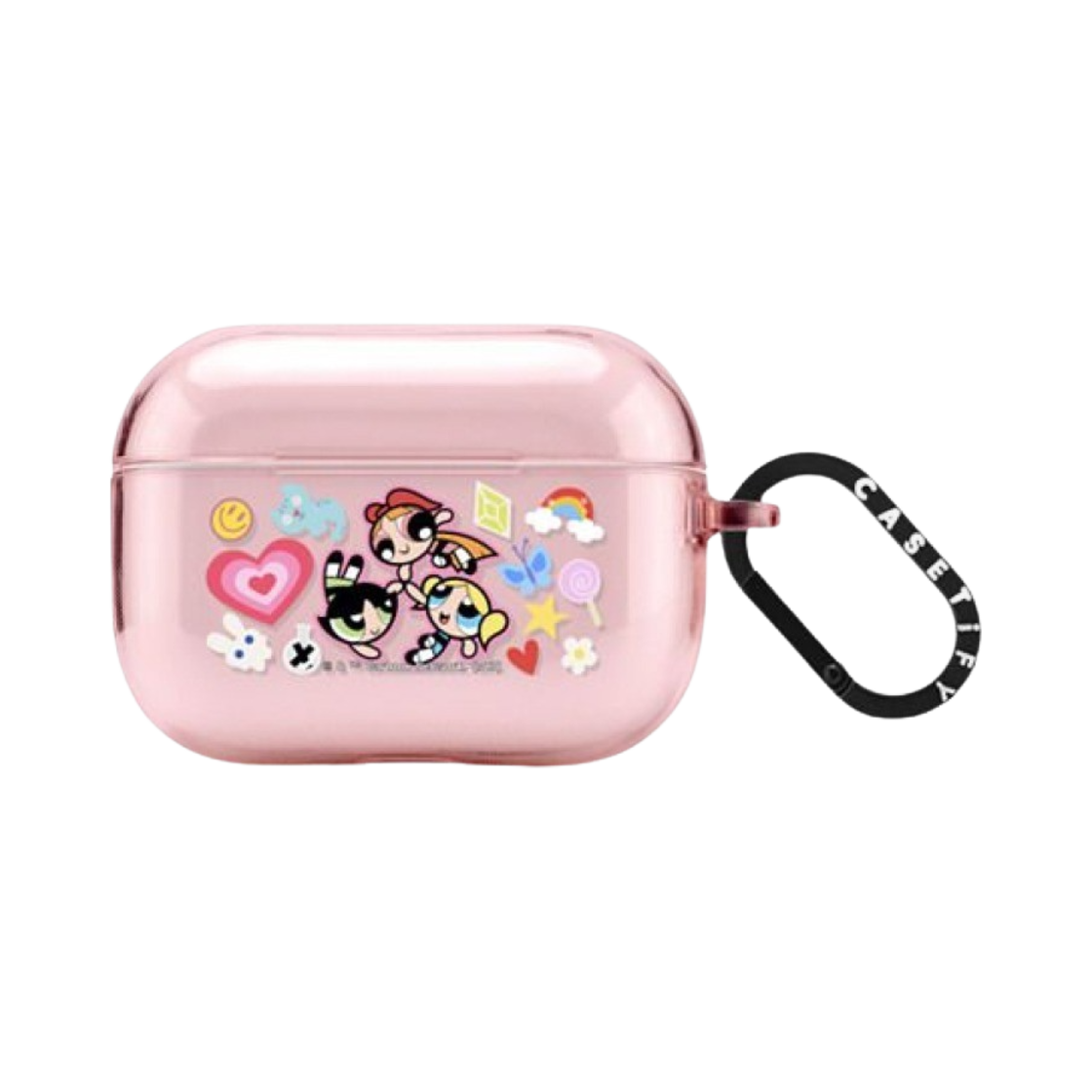 케이스티파이 x 파워퍼프걸 스티커매니아 에어팟 프로 에센셜 케이스 핑크(Casetify x The Powerpuff Girls Stickermania AirPods Pro Essential Case Pink) - 1