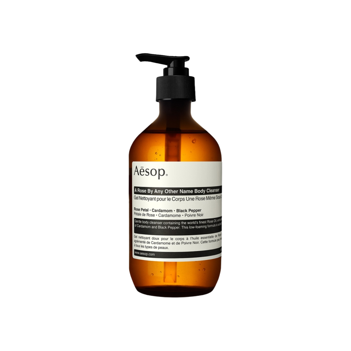 이솝 에이 로즈 바이 애니 아더 네임 바디 클렌저 펌프 포함 500ml(Aesop A Rose By Any Other Name Body Cleanser with Pump 500ml)