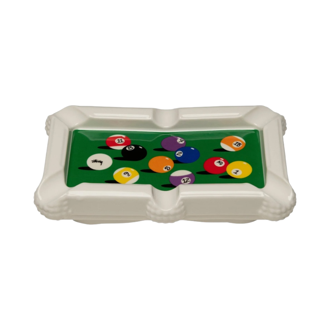 138861 Stussy Billards Ashtray White