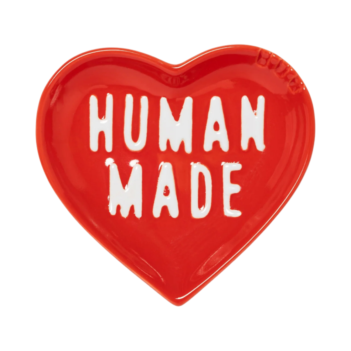 휴먼 메이드 하트 세라믹 트레이 레드(Human Made Heart Ceramics Tray Red)