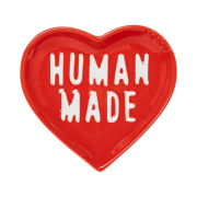 Human Made Heart Ceramics Tray Red