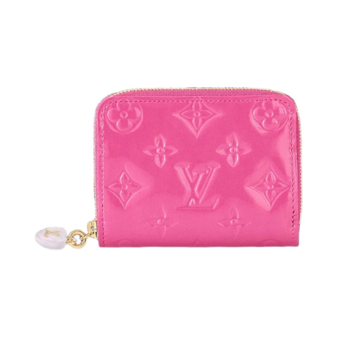 루이비통 지피 코인 퍼스 모노그램 베르니 네온 핑크 | Louis Vuitton | KREAM