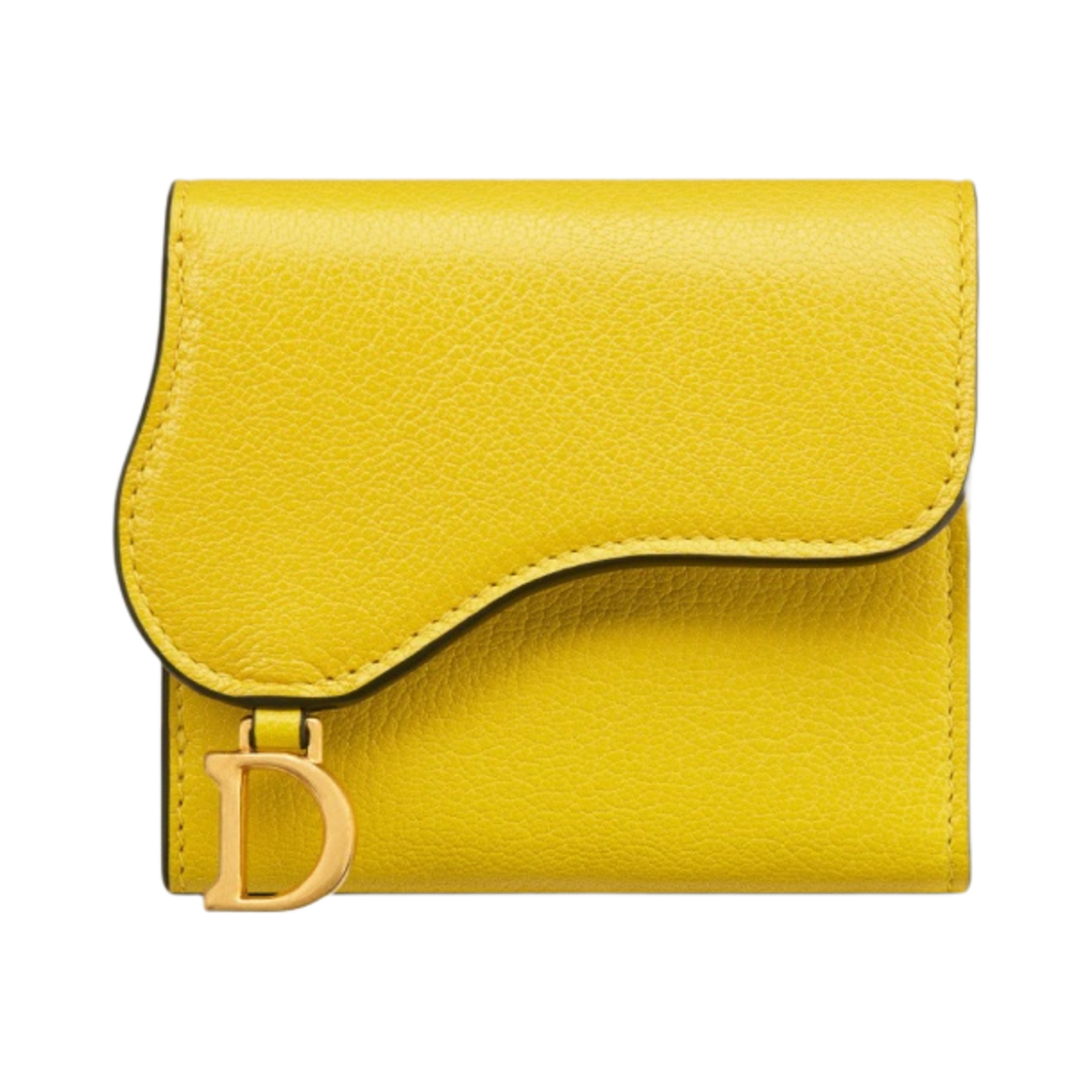 디올 새들 로터스 지갑 고트스킨 옐로우(Dior Saddle Lotus Wallet Goatskin Yellow) - 1
