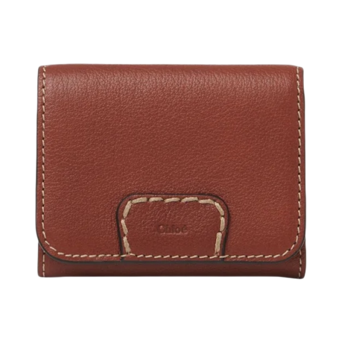 끌로에 에디스 스몰 트라이폴드 세피아 브라운(Chloe Edith Small Tri-fold Sepia Brown) - 1
