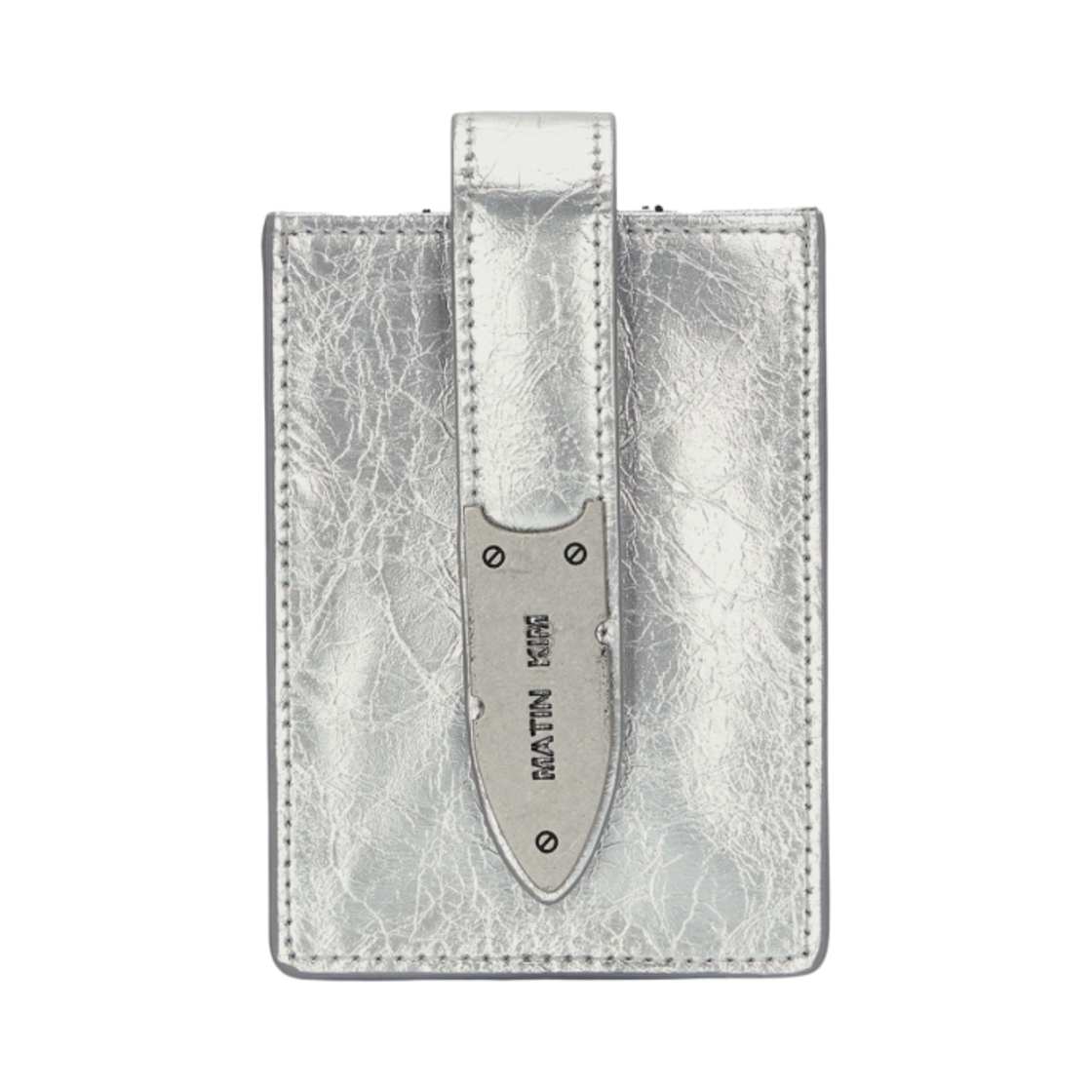 마뗑킴 아코디언 네클리스 지갑 실버(Matin Kim Accordion Necklace Wallet Silver)