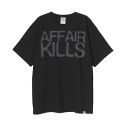 Thevinylhouse Affair Kills T-Shirt Black