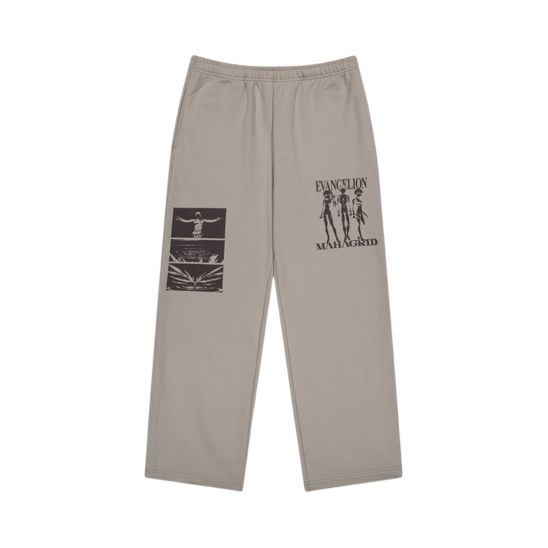 MG2EMMPA10CBE Mahagrid x Evangelion Eva Sweatpants Beige