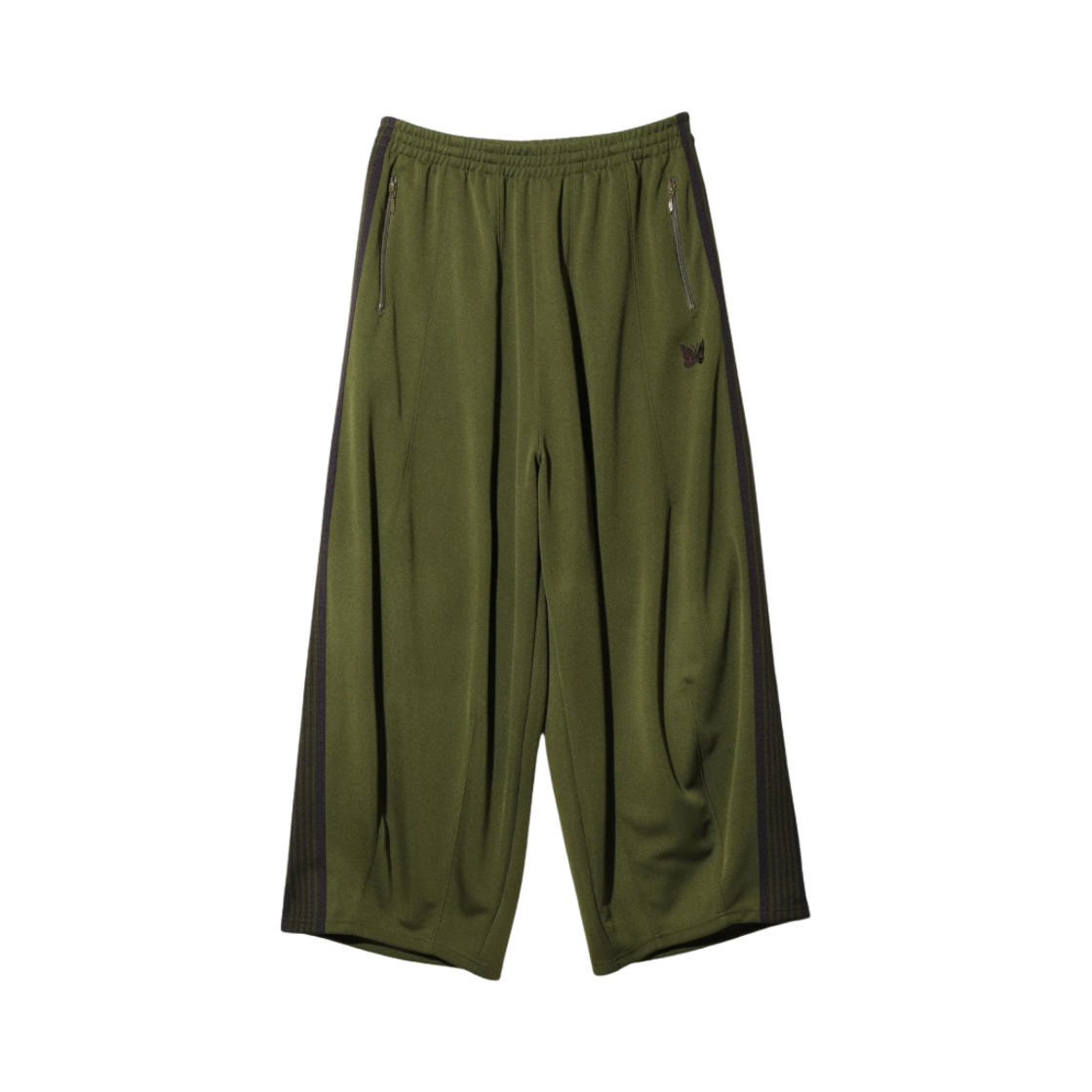OT232B Needles H.D. Track Pants Poly Smooth Olive