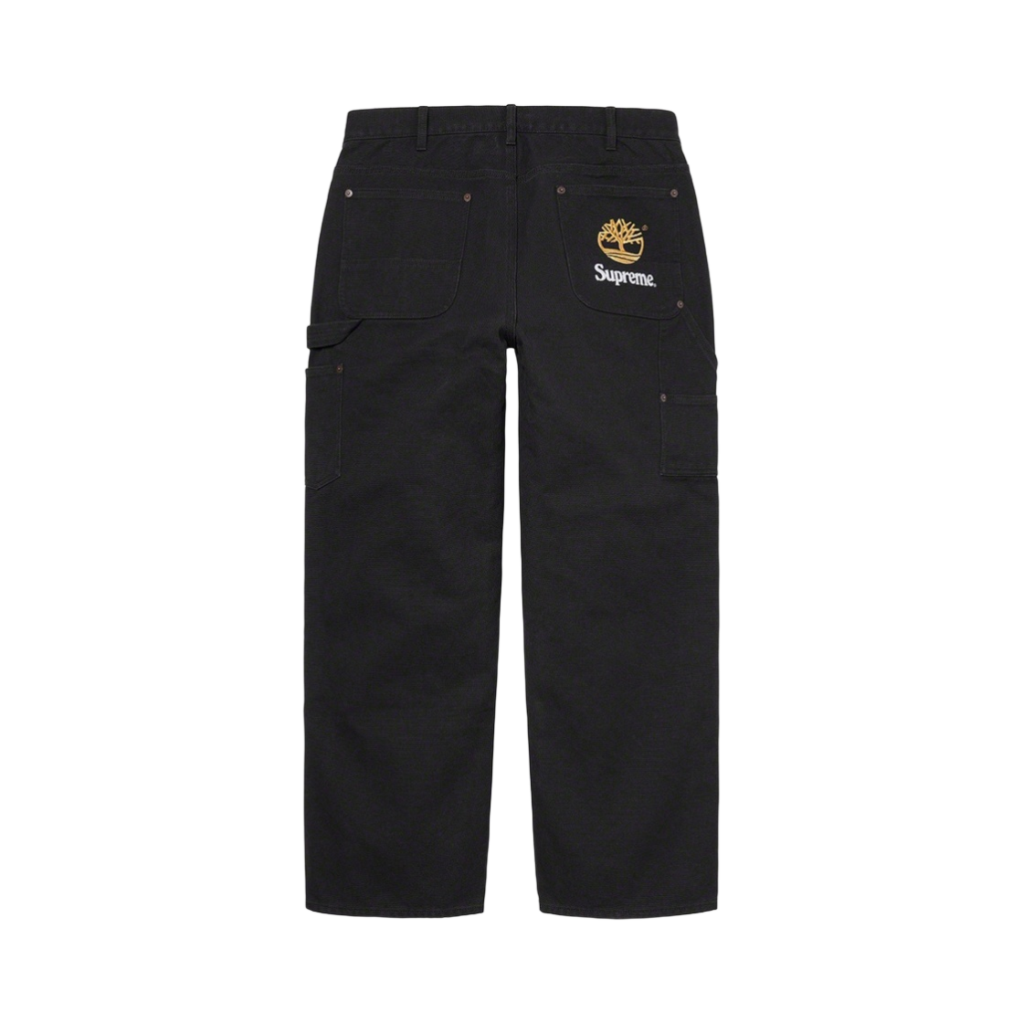 슈프림 x 팀버랜드 더블 니 페인터 팬츠 블랙 - 21SS(Supreme x Timberland Double Knee Painter Pants Black - 21SS) - 2