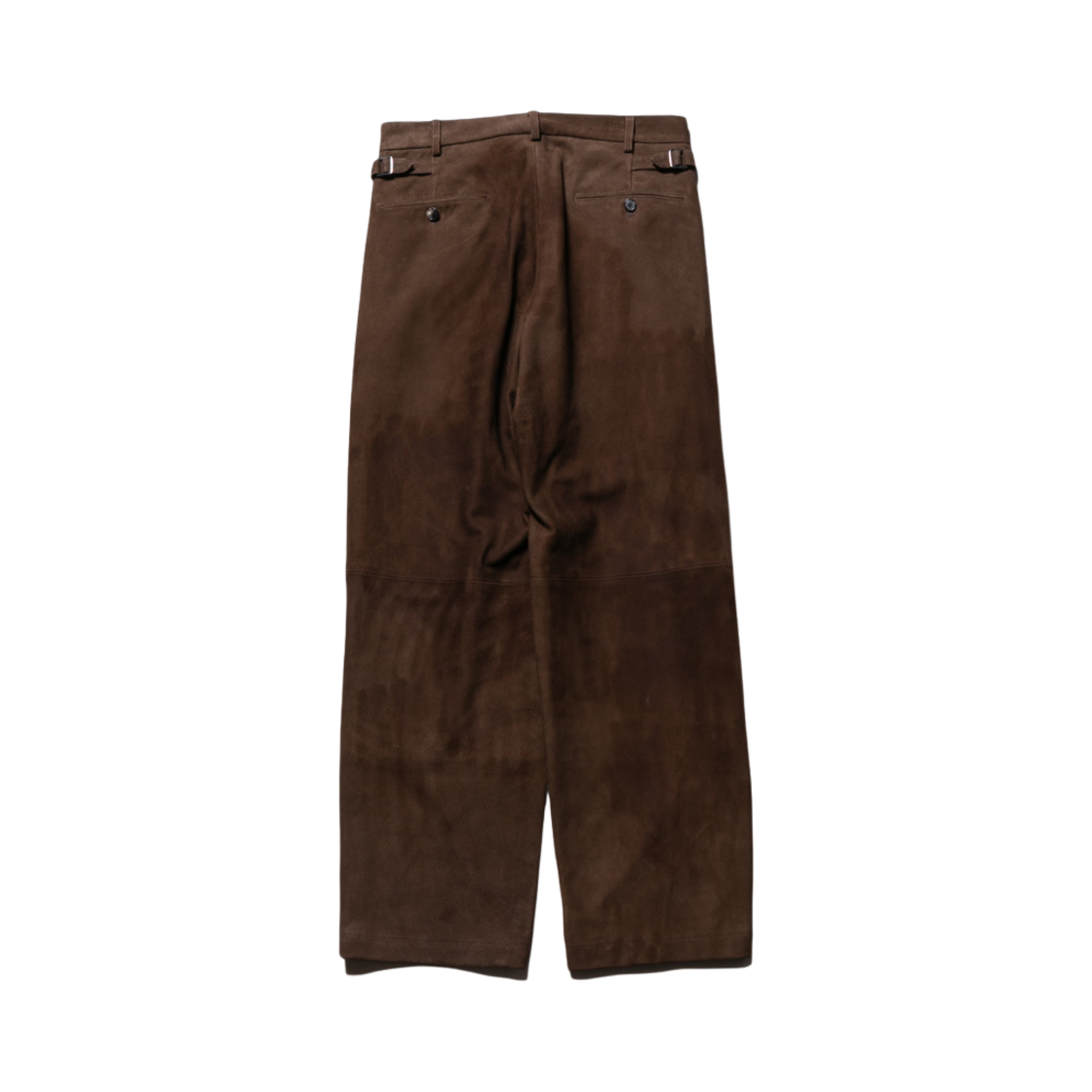 아프레쎄 스웨이드 트라우저 브라운 - 24FW(A.Presse Suede Trousers Brown - 24FW) - 2