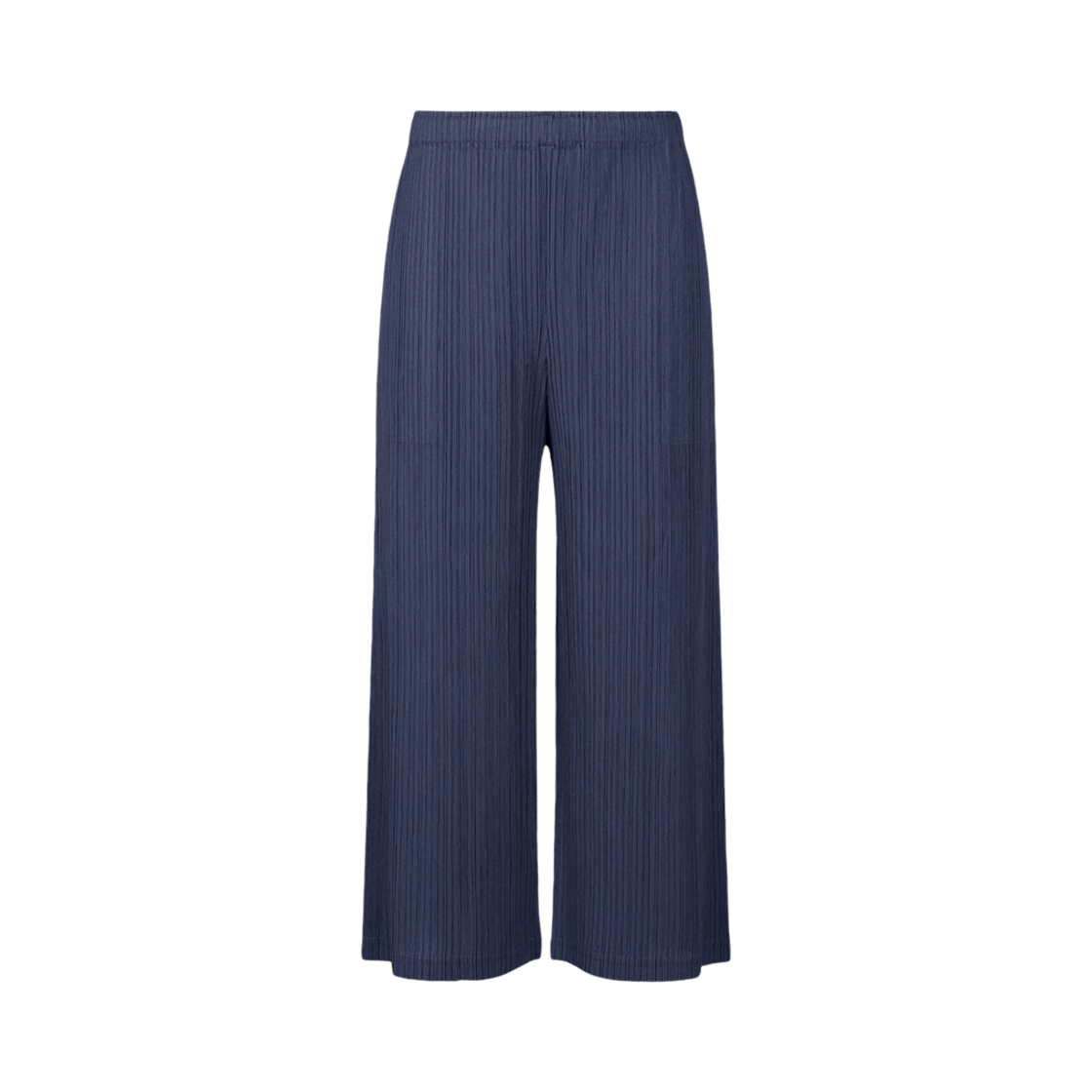 PP43/PP48-JF372-75 (W) Pleats Please Issey Miyake Thicker Bottoms 1 Pants Navy