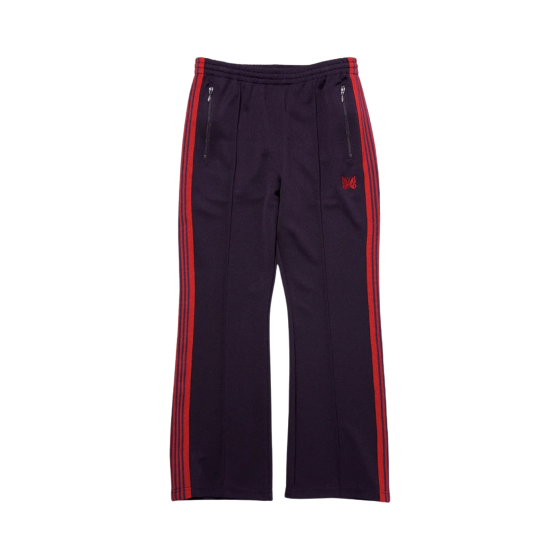 니들스 부츠컷 트랙 팬츠 폴리 스무스 다크 퍼플