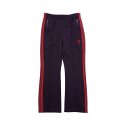Needles Boot-Cut Track Pants Poly Smooth Dark Purple