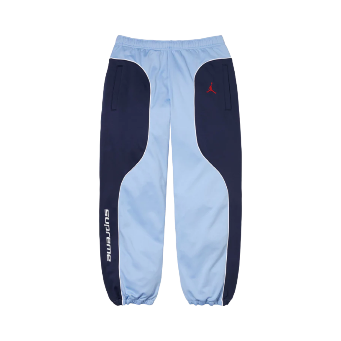 슈프림 x 조던 트리콧 트랙 팬츠 라이트 블루 - 24FW(Supreme x Jordan Tricot Track Pants Light Blue - 24FW)