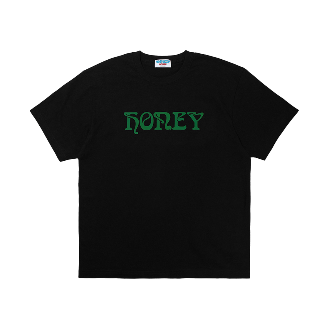 허니스쿱하우스 AB 로고 티 블랙(Honey Scoop House AB Logo Tee Black)