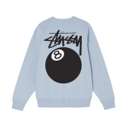 Stussy 8 Ball Crew Steel - 21FW
