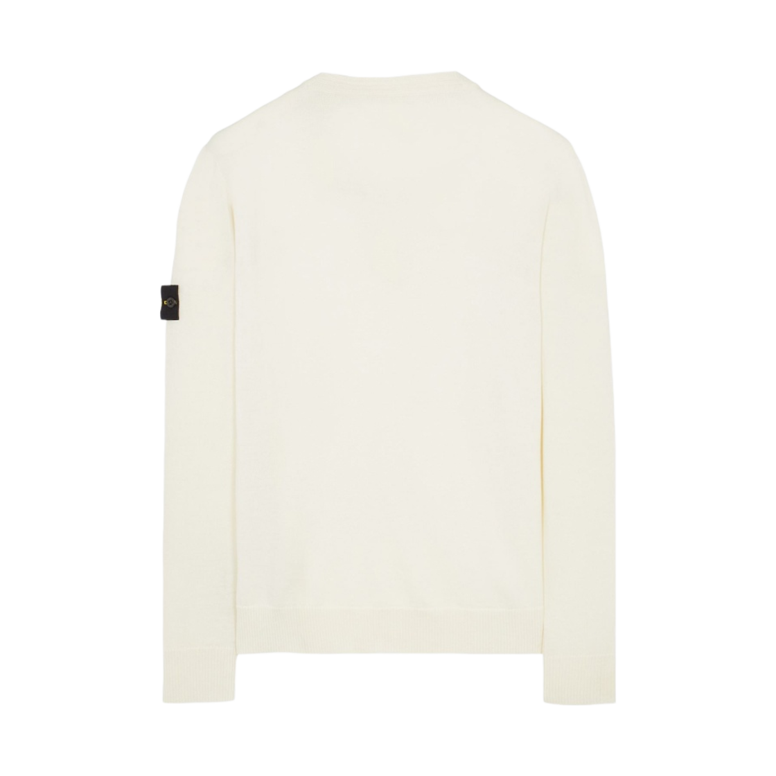 스톤 아일랜드 510C4 라이트 울 크루넥 니트 내츄럴 화이트 - 23FW(Stone Island 510C4 Light Wool Crewneck Knit Natural White - 23FW) - 2