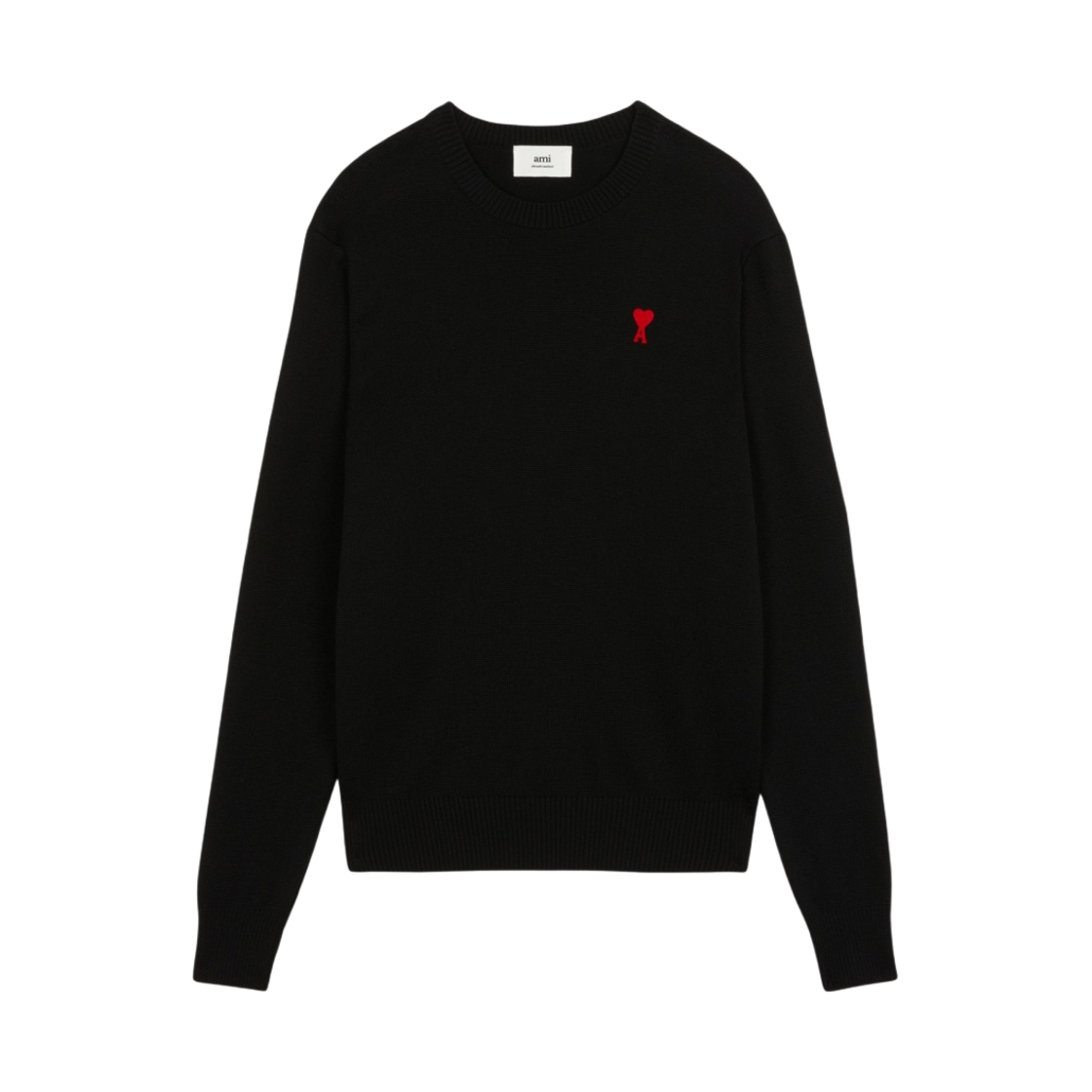 BFHKS001-001-001/HKS826-001-009 AMI de Coeur Wool Knit Black