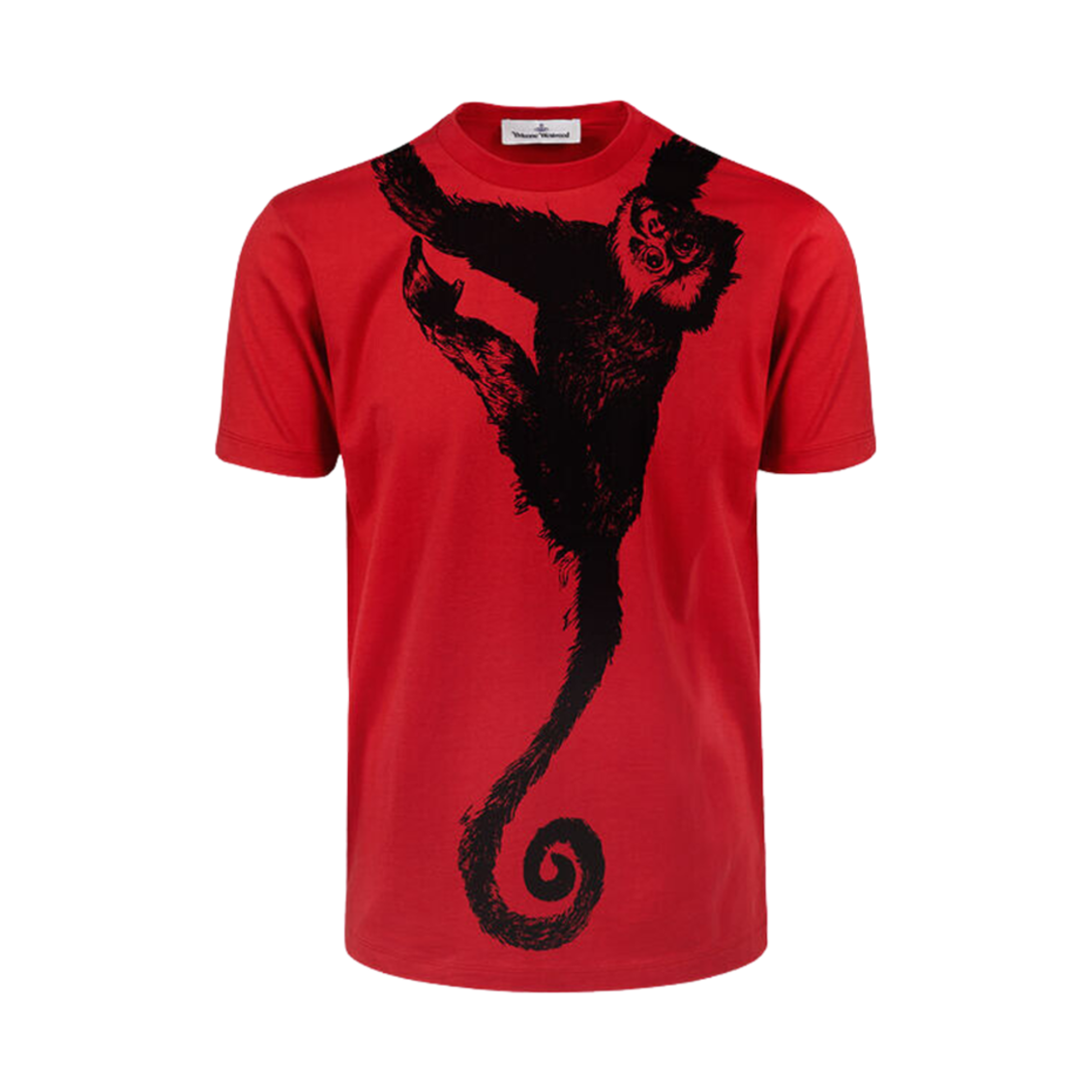 비비안 웨스트우드 몽키 클래식 티셔츠 레드(Vivienne Westwood Monkey Classic T-Shirt Red) - 1