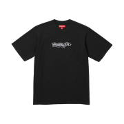 Supreme Banner S/S Top Black - 23FW