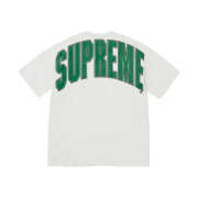 Supreme Cracked Back Arc S/S Top White - 24FW