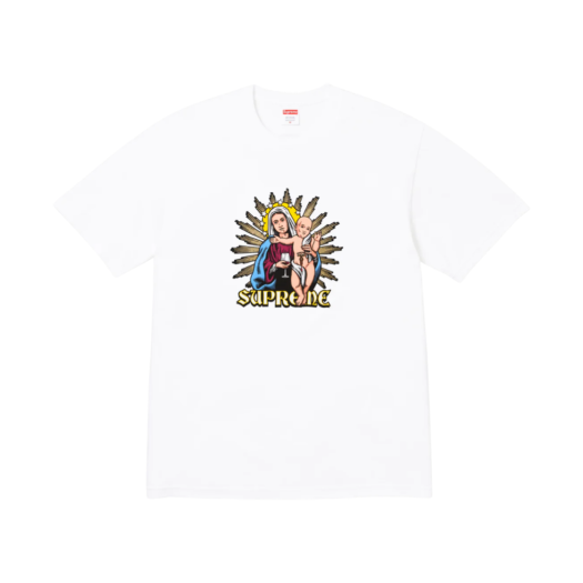 Supreme Blood T-Shirt White - 24FW